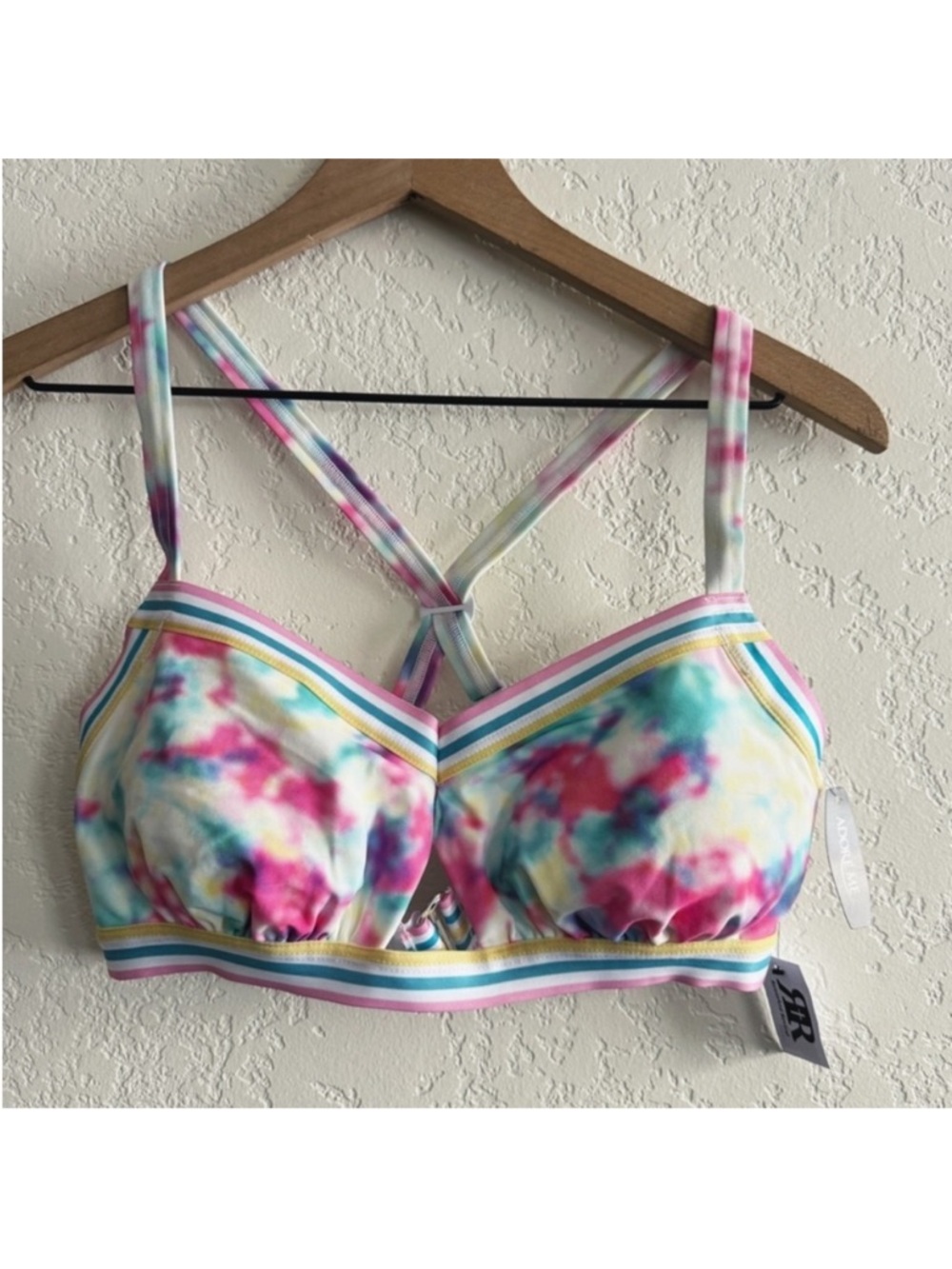 Adore Me Multicolor Tie-Dye Strappy T-Shirt Bra